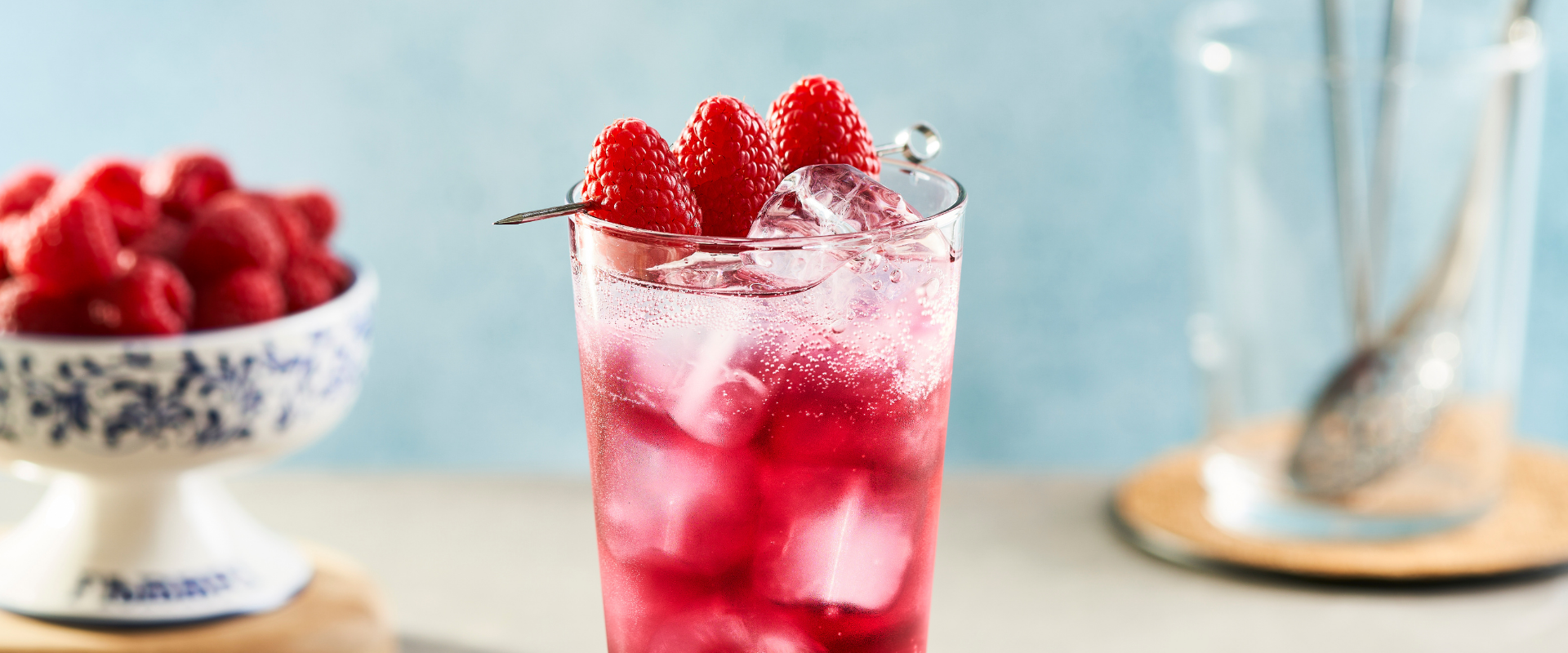 Agrémentez vos menù de nombreuses propositions de thés glacés et de boissons rafraîchissantes.