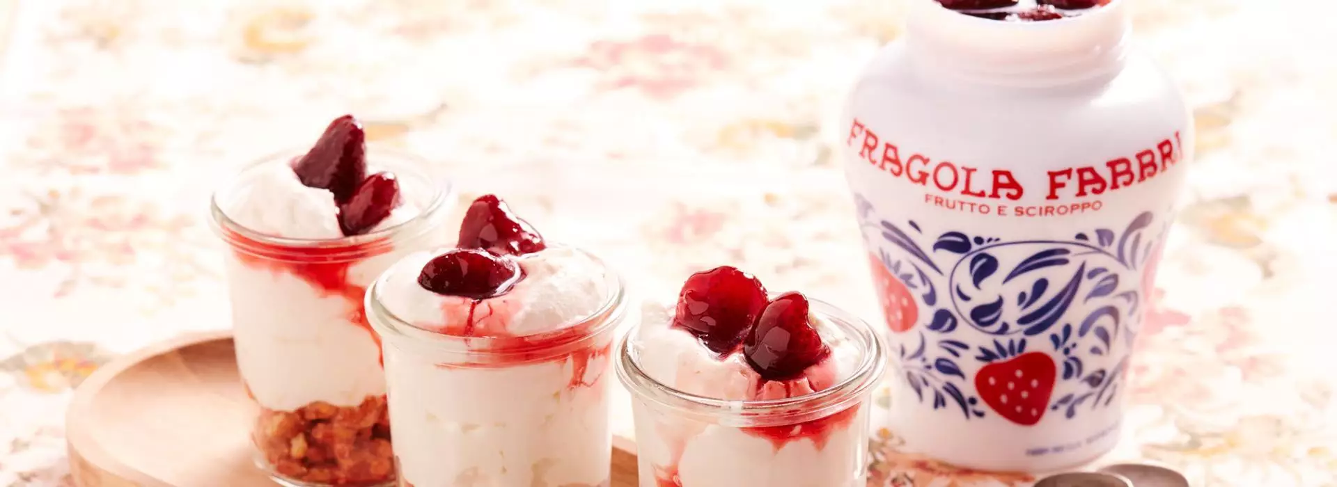 Un seul ingrédient peut-il transformer une recette ? Nous le pensons. Découvrez Fragola Fabbri.