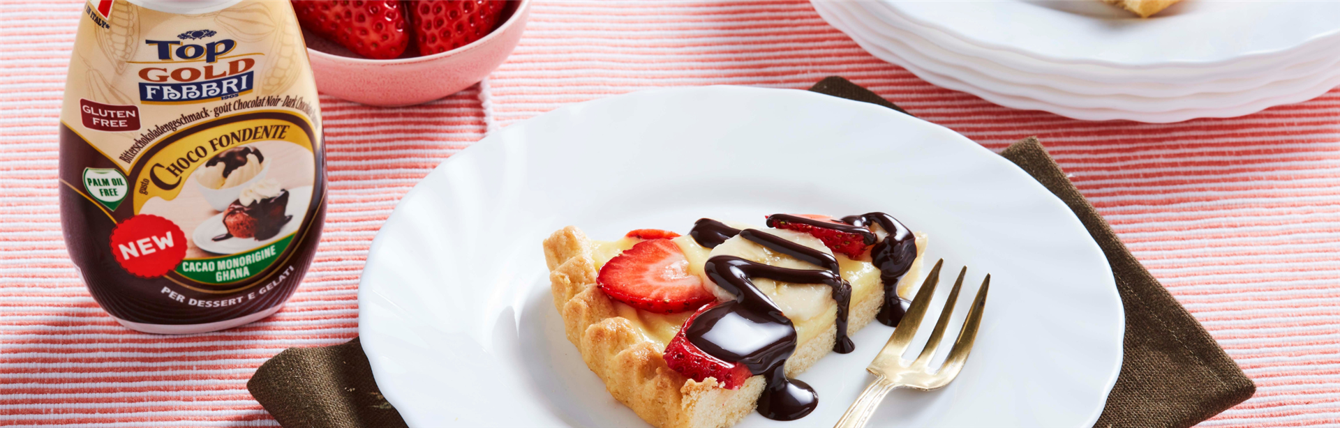 Rendez vos recettes encore plus spéciales avec les Toppings Fabbri.