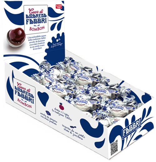 Coeur d'Amarena Fabbri Bombon -  Boites 900g
