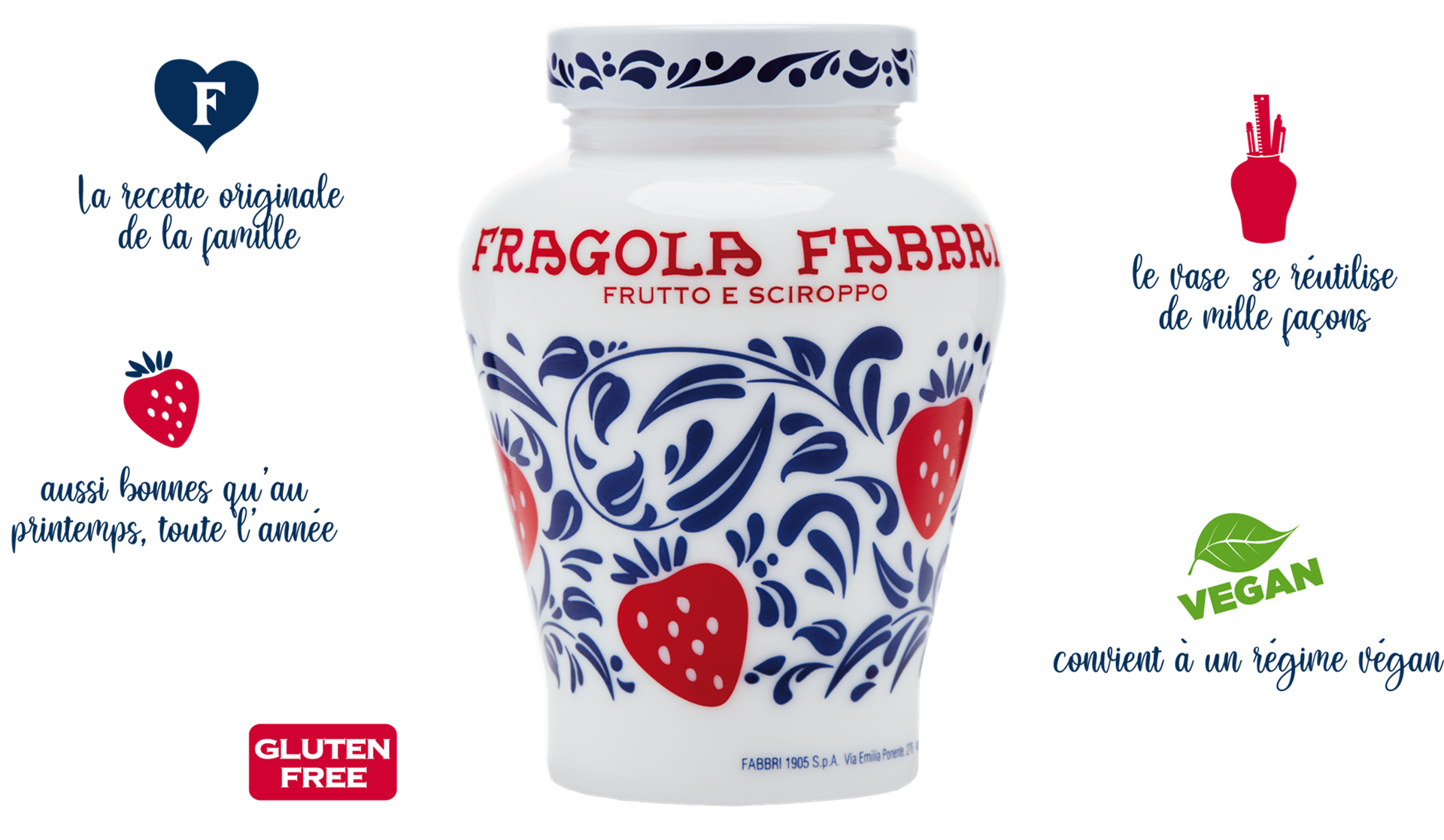 Prodotti Fragola Fabbri